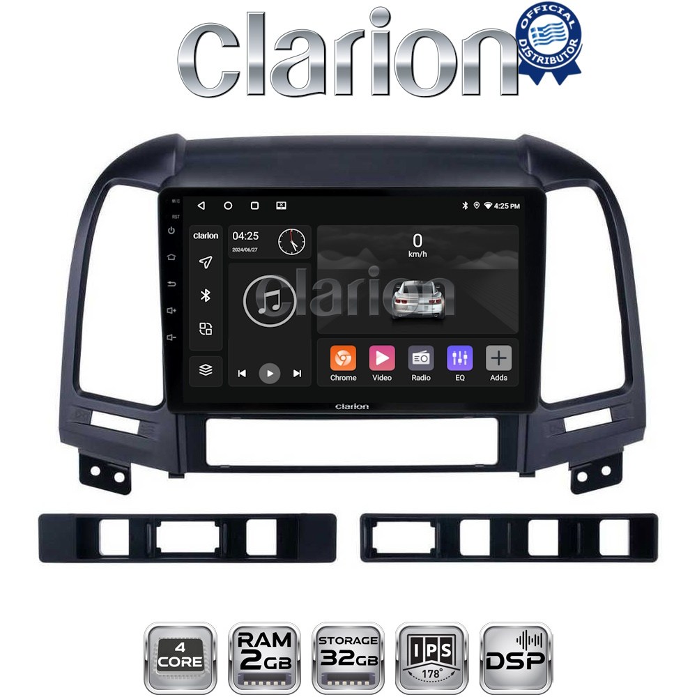 OEM για Hyundai SantaFe 2006 > 2013 με 4Core 2GB/32GB OEM για Hyundai SantaFe 2006 > 2013 με 4Core 2GB/32GB