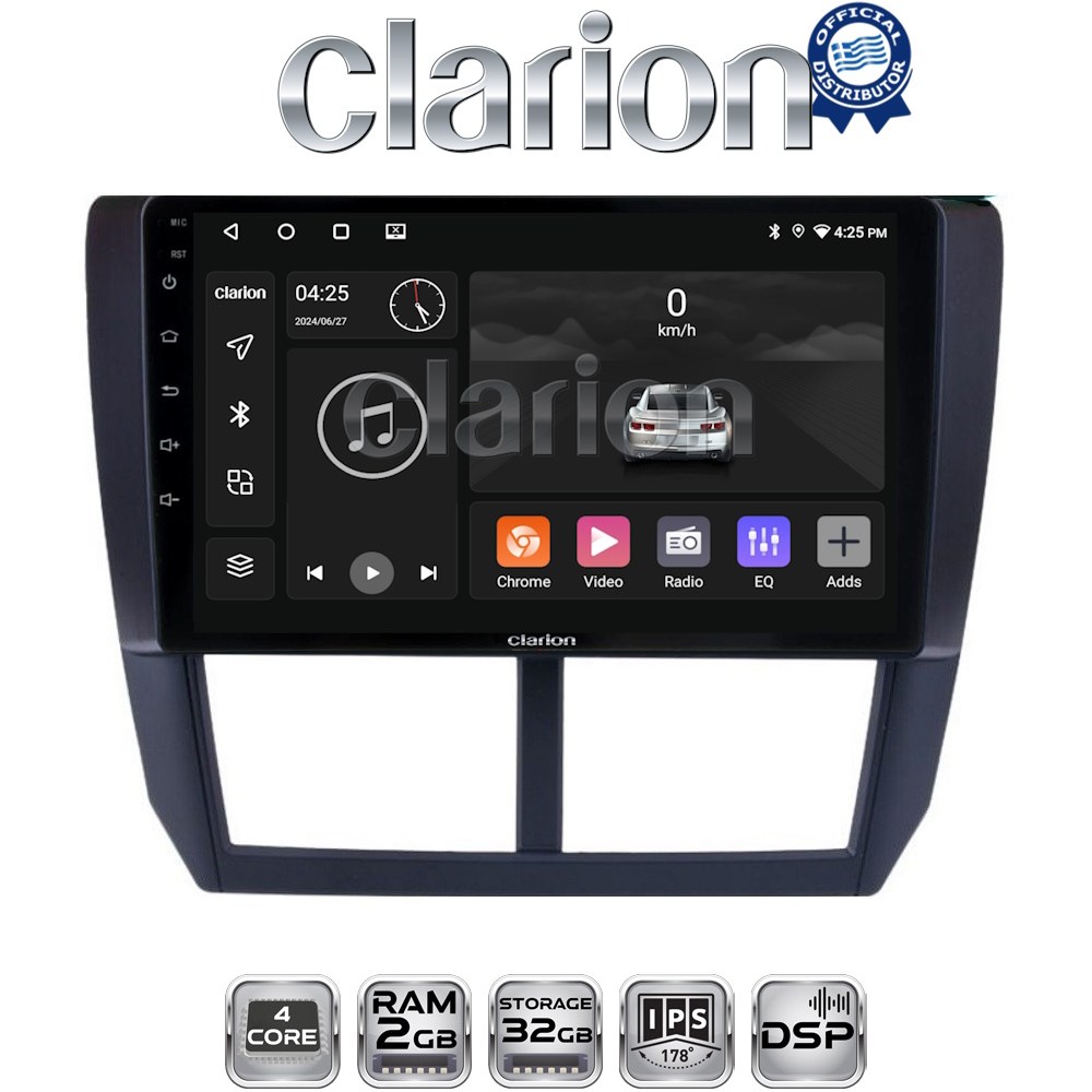 OEM για Subaru Impreza – Forester 2009 > 2012 με 4Core 2GB/32GB OEM για Subaru Impreza – Forester 2009 > 2012 με 4Core 2GB/32GB