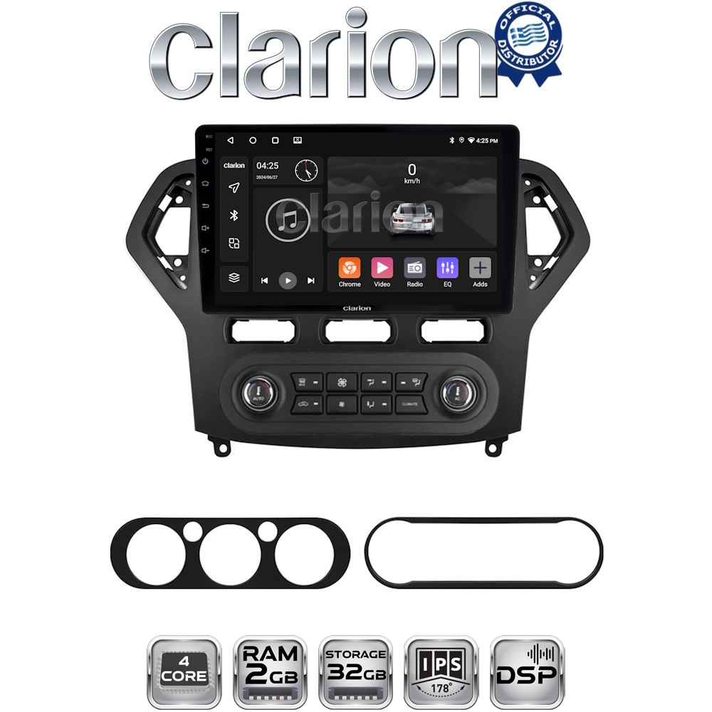 OEM για Ford Mondeo 2007 > 2010 με 4Core 2GB/32GB OEM για Ford Mondeo 2007 > 2010 με 4Core 2GB/32GB