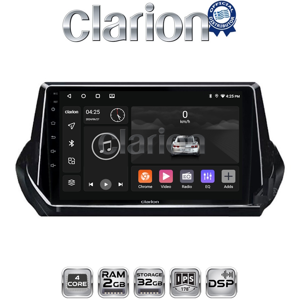 OEM για Peugeot 208 - 2008 2012 > με 4Core 2GB/32GB OEM για Peugeot 208 - 2008 2012 > με 4Core 2GB/32GB