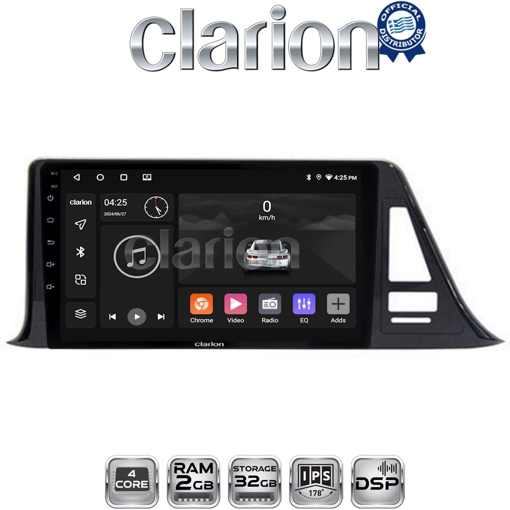 OEM για Toyota CH-R 2017 > με 4Core 2GB/32GB OEM για Toyota CH-R 2017 > με 4Core 2GB/32GB