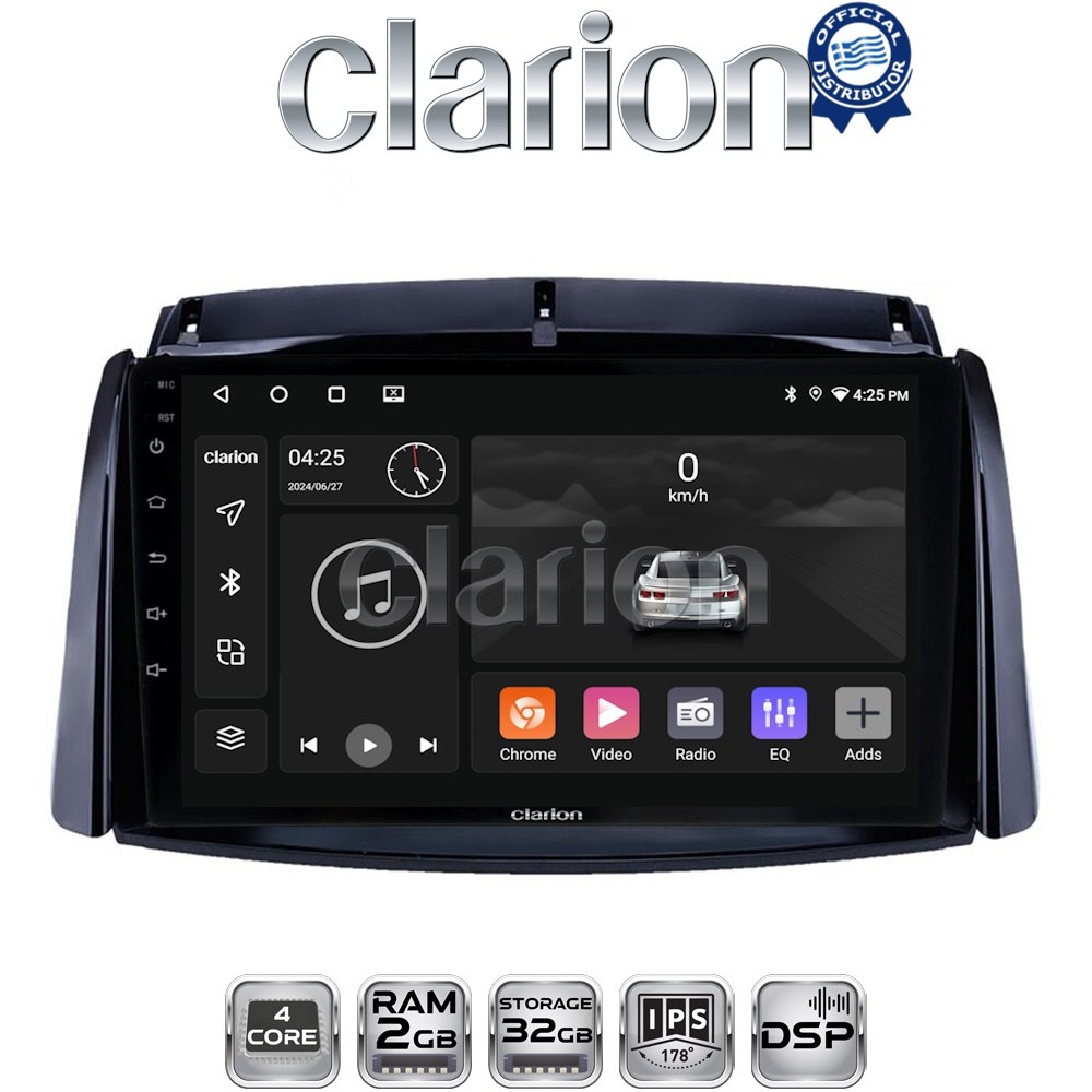 OEM για Renault Koleos 2006 > 2017 με 4Core 2GB/32GB OEM για Renault Koleos 2006 > 2017 με 4Core 2GB/32GB