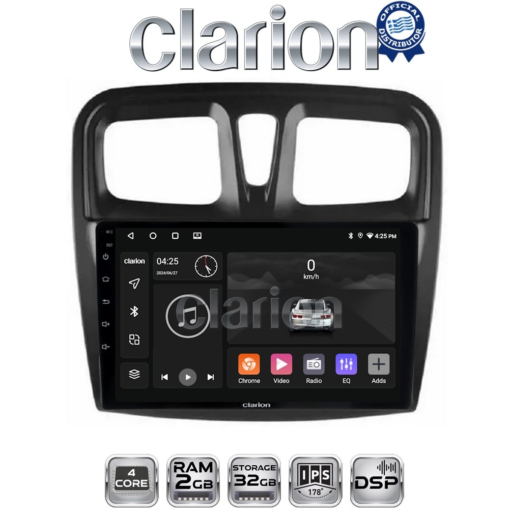 OEM για Dacia Santero 2012 > 2019 με 4Core 2GB/32GB OEM για Dacia Santero 2012 > 2019 με 4Core 2GB/32GB