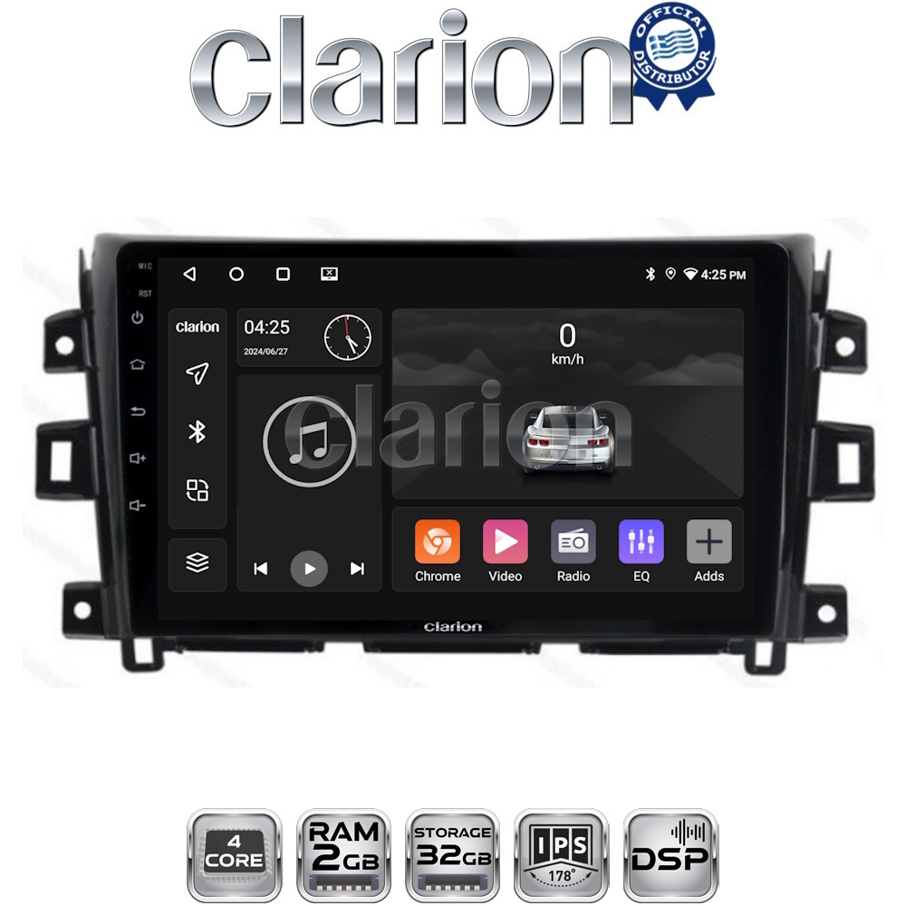 OEM για Nissan Navara D23 2016 > με 4Core 2GB/32GB OEM για Nissan Navara D23 2016 > με 4Core 2GB/32GB