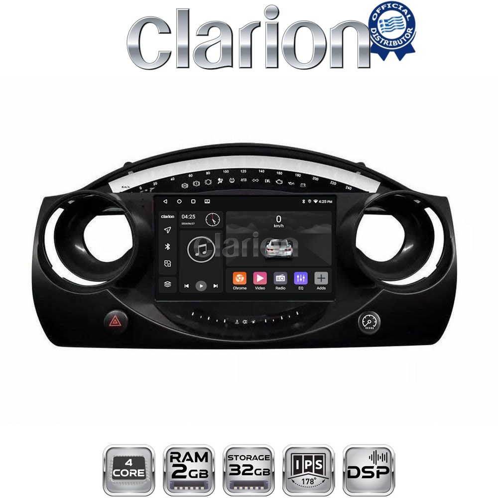 OEM για Mini CooperR 2001 > 2007 με 4Core 2GB/32GB OEM για Mini CooperR 2001 > 2007 με 4Core 2GB/32GB
