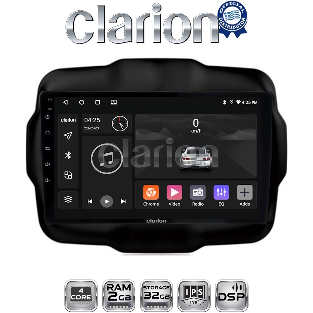 OEM για Jeep Renegade 2014 > με 4Core 2GB/32GB OEM για Jeep Renegade 2014 > με 4Core 2GB/32GB