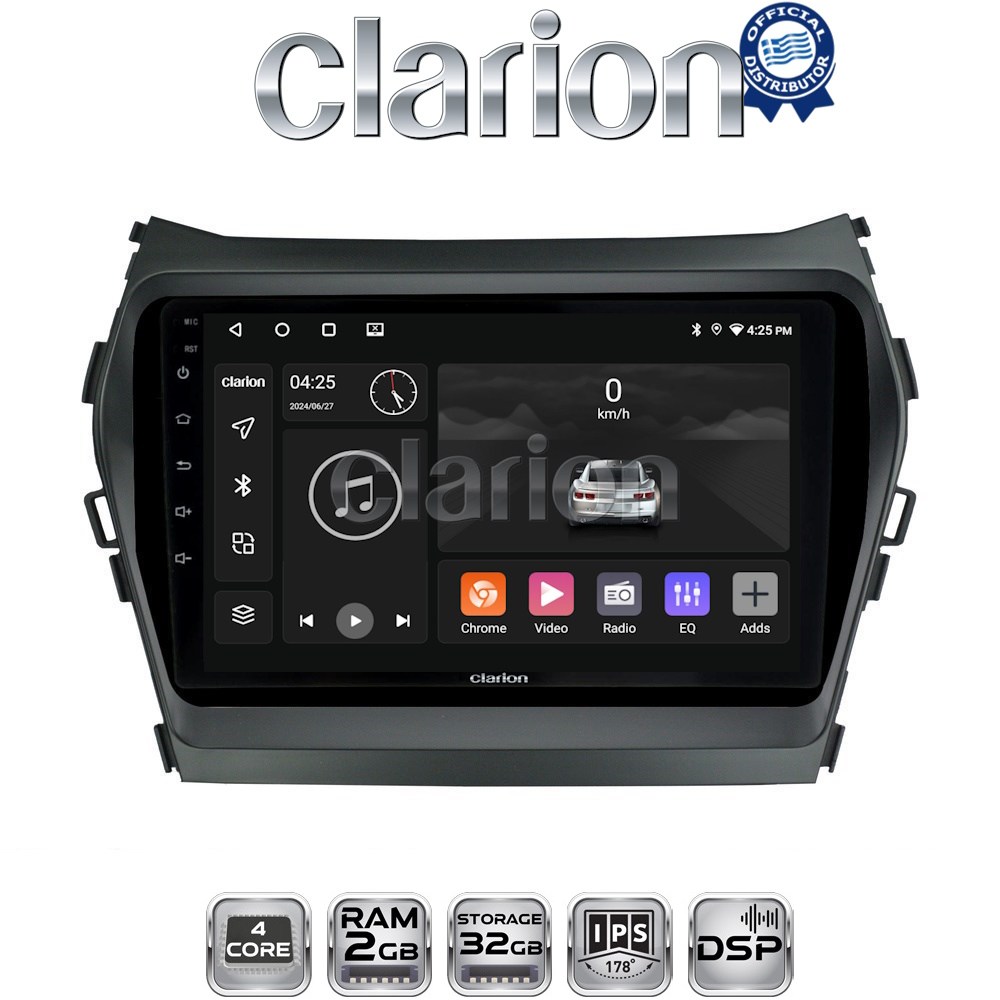 OEM για Hyundai Santa Fe 2013 > 2017 Hyundai IX45 με 4Core 2GB/32GB OEM για Hyundai Santa Fe 2013 > 2017 Hyundai IX45 με 4Core 2GB/32GB