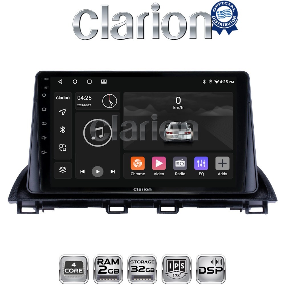 OEM για Mazda CX4 2014 > με 4Core 2GB/32GB OEM για Mazda CX4 2014 > με 4Core 2GB/32GB