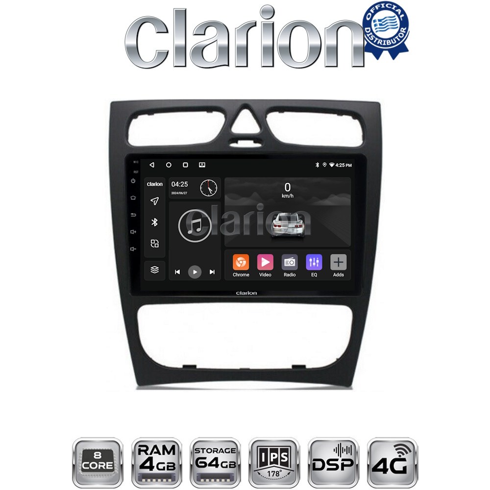 OEM για Mercedes C class (W203) - CLK (W208) με 8Core 4GB/64GB OEM για Mercedes C class (W203) - CLK (W208) με 8Core 4GB/64GB