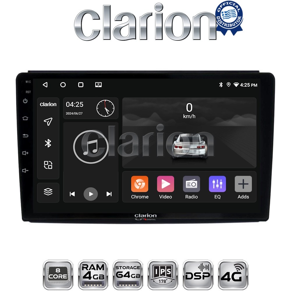 OEM για Fiat Ducato - Peugeot Boxer – Citroen Jumper 2006 > 2011 με 8Core 4GB/64GB OEM για Fiat Ducato - Peugeot Boxer – Citroen Jumper 2006 > 2011 με 8Core 4GB/64GB