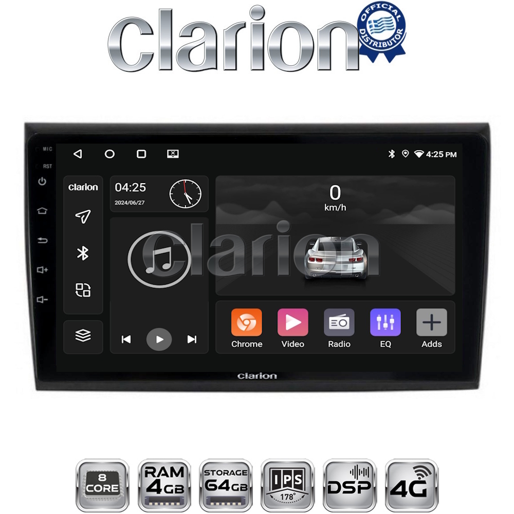 OEM για Fiat Bravo 2007 > με 8Core 4GB/64GB OEM για Fiat Bravo 2007 > με 8Core 4GB/64GB