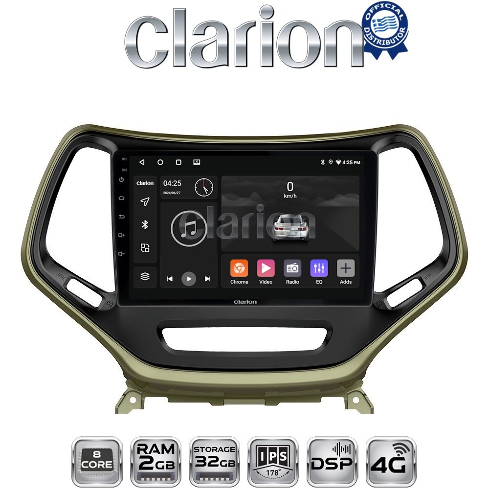 OEM για Jeep Cherokee 2014 > με 8Core 2GB/32GB OEM για Jeep Cherokee 2014 > με 8Core 2GB/32GB