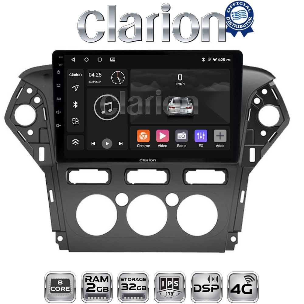 OEM για Ford Mondeo 2010 > 2013 με 8Core 2GB/32GB OEM για Ford Mondeo 2010 > 2013 με 8Core 2GB/32GB
