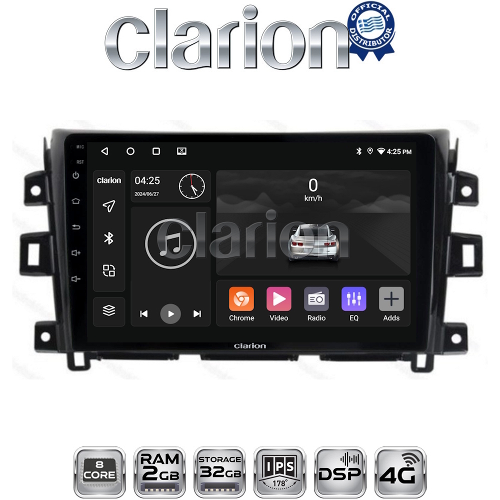 OEM για Nissan Navara D23 2016 > με 8Core 2GB/32GB OEM για Nissan Navara D23 2016 > με 8Core 2GB/32GB