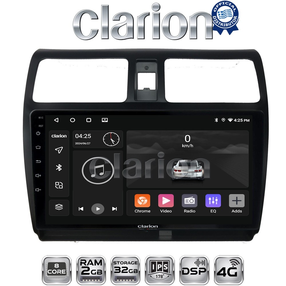 OEM για Suzuki Swift 2005 > 2010 με 8Core 2GB/32GB OEM για Suzuki Swift 2005 > 2010 με 8Core 2GB/32GB