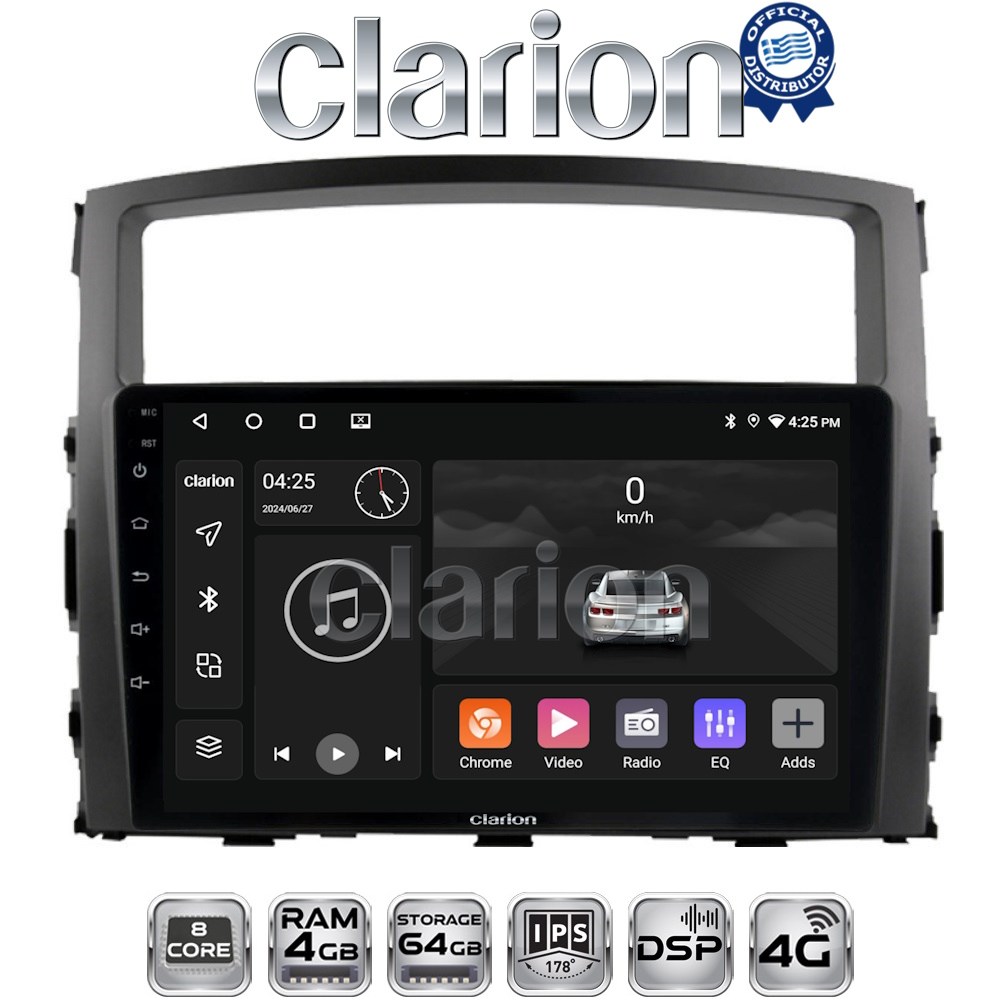 OEM για Mitsubishi Pajero 2006 > 2014 με 8Core 4GB/64GB OEM για Mitsubishi Pajero 2006 > 2014 με 8Core 4GB/64GB
