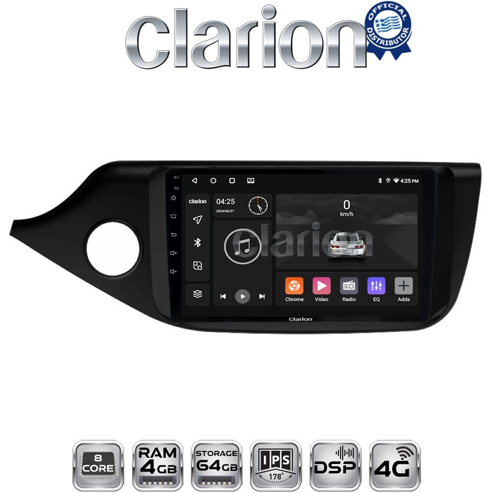 OEM για Kia Ceed 2013 > 2016 με 8Core 4GB/64GB OEM για Kia Ceed 2013 > 2016 με 8Core 4GB/64GB