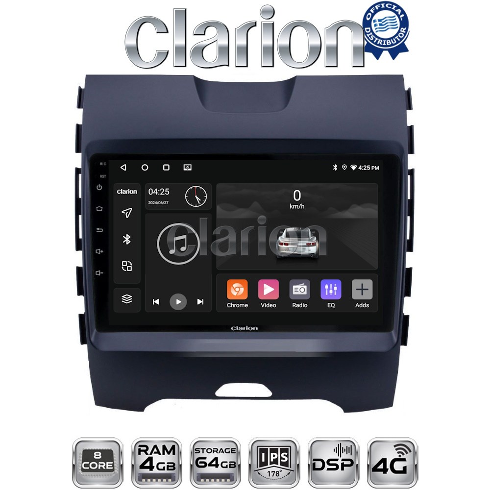 OEM για Ford Edge 2016 > με 8Core 4GB/64GB OEM για Ford Edge 2016 > με 8Core 4GB/64GB