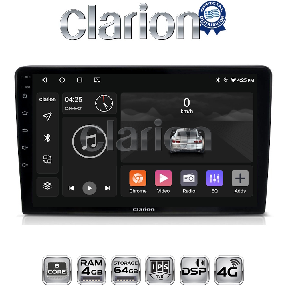 OEM για Citroen Berlingo - Peugeot Partner 2008 > 2018 με 8Core 4GB/64GB OEM για Citroen Berlingo - Peugeot Partner 2008 > 2018 με 8Core 4GB/64GB