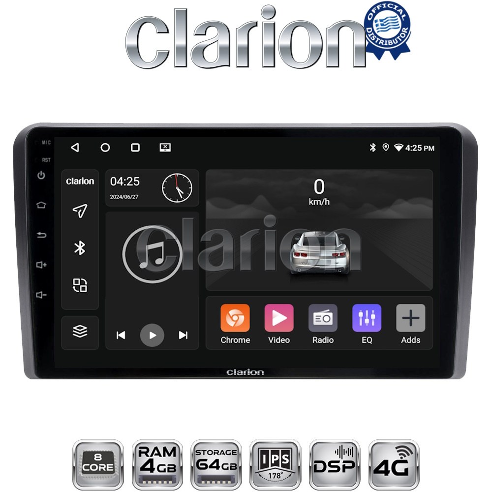 OEM για Citroen C5 2007 > 2017 με 8Core 4GB/64GB OEM για Citroen C5 2007 > 2017 με 8Core 4GB/64GB
