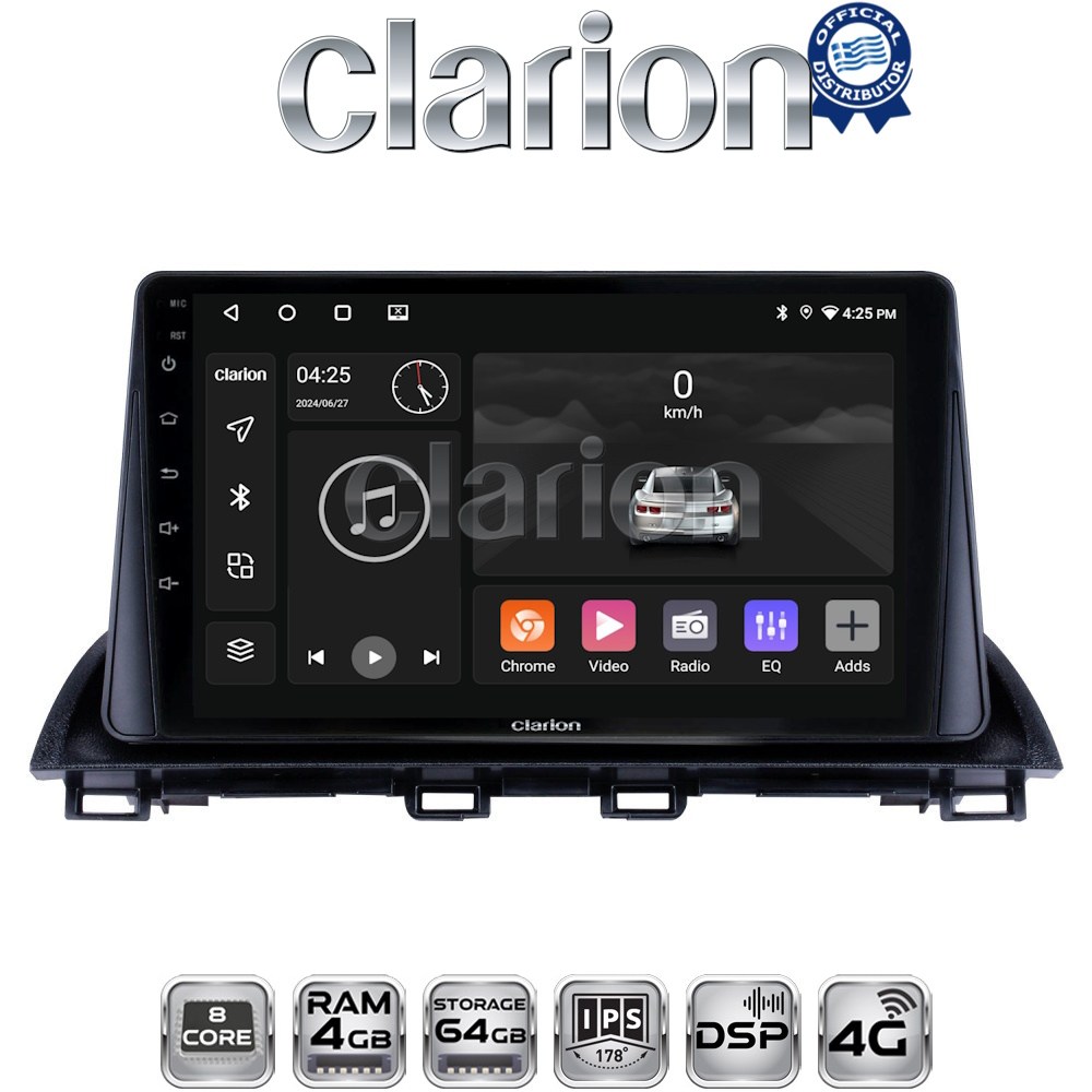 OEM για Mazda CX4 2014 > με 8Core 4GB/64GB OEM για Mazda CX4 2014 > με 8Core 4GB/64GB