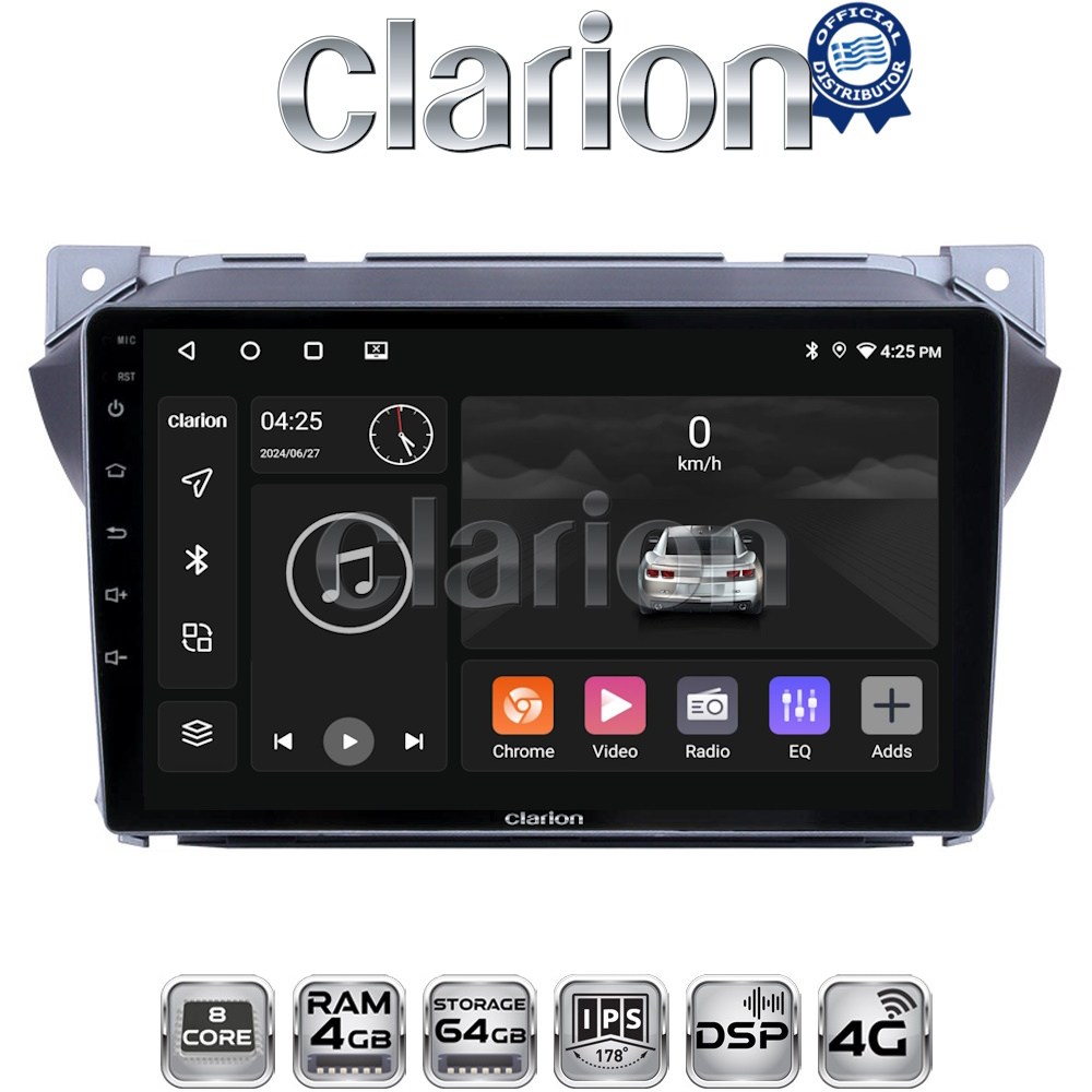 OEM για Suzuki Alto 2009 > 2016 Nissan Pixo 2009 > 2013 με 8Core 4GB/64GB OEM για Suzuki Alto 2009 > 2016 Nissan Pixo 2009 > 2013 με 8Core 4GB/64GB