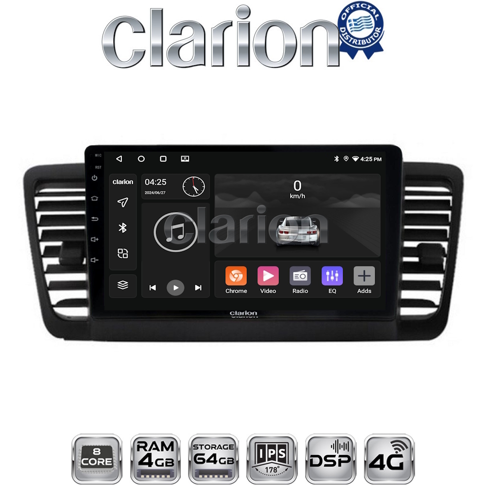 OEM για Subaru Legacy 2002 > με 8Core 4GB/64GB OEM για Subaru Legacy 2002 > με 8Core 4GB/64GB