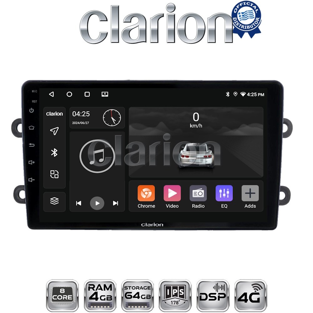 OEM για Dacia Duster – Logan – Sandero 2013 > 2018 με 8Core 4GB/64GB OEM για Dacia Duster – Logan – Sandero 2013 > 2018 με 8Core 4GB/64GB