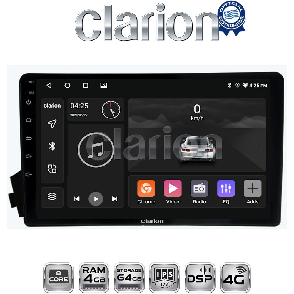 OEM για Ssangyong Actyon - Kyron 2006 > 2015 με 8Core 4GB/64GB OEM για Ssangyong Actyon - Kyron 2006 > 2015 με 8Core 4GB/64GB
