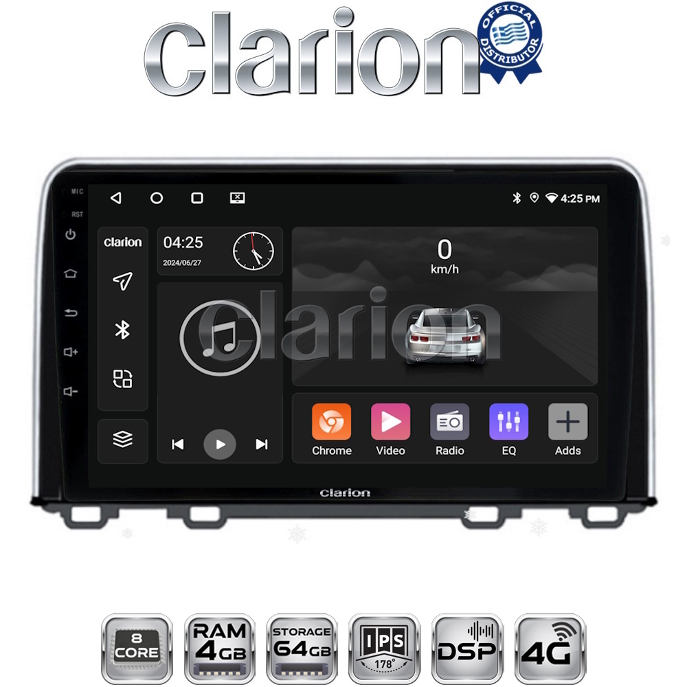 OEM για Honda CRV 2017 > με 8Core 4GB/64GB OEM για Honda CRV 2017 > με 8Core 4GB/64GB