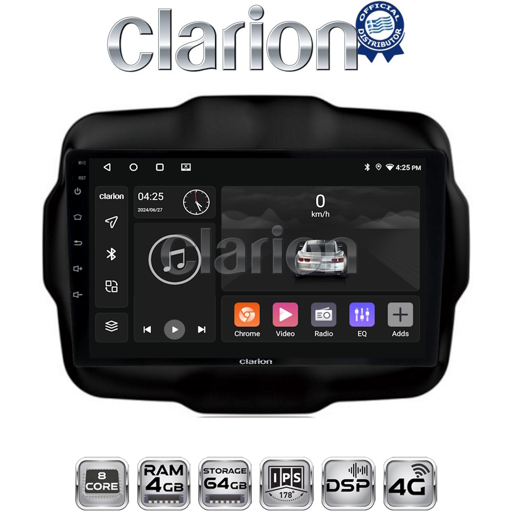 OEM για Jeep Renegade 2014 > με 8Core 4GB/64GB OEM για Jeep Renegade 2014 > με 8Core 4GB/64GB