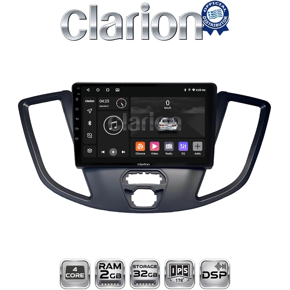 OEM για Ford Transit 2013 > 2018 με 4Core 2GB/32GB OEM για Ford Transit 2013 > 2018 με 4Core 2GB/32GB