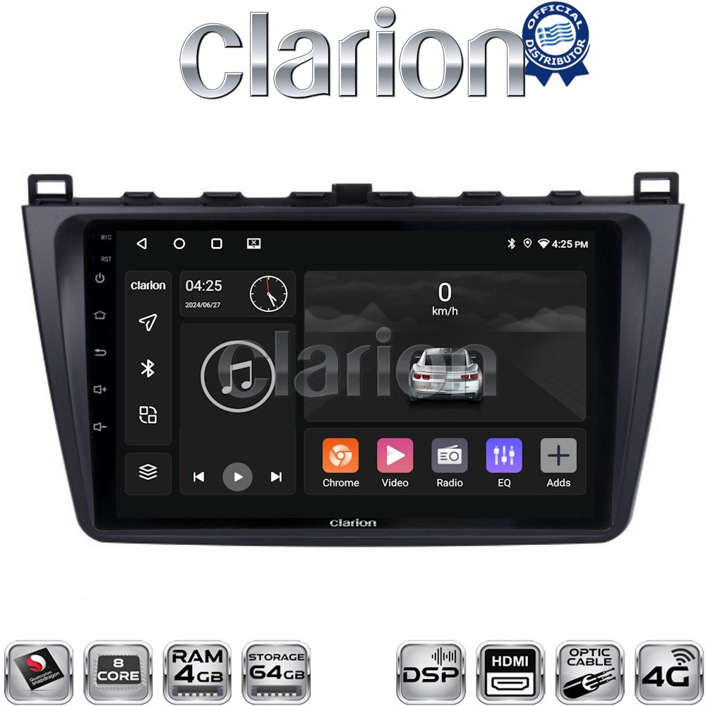 OEM για Mazda 6 2008 > 2012 με 8Core 4GB/64GB και 2Κ οθόνη OEM για Mazda 6 2008 > 2012 με 8Core 4GB/64GB και 2Κ οθόνη
