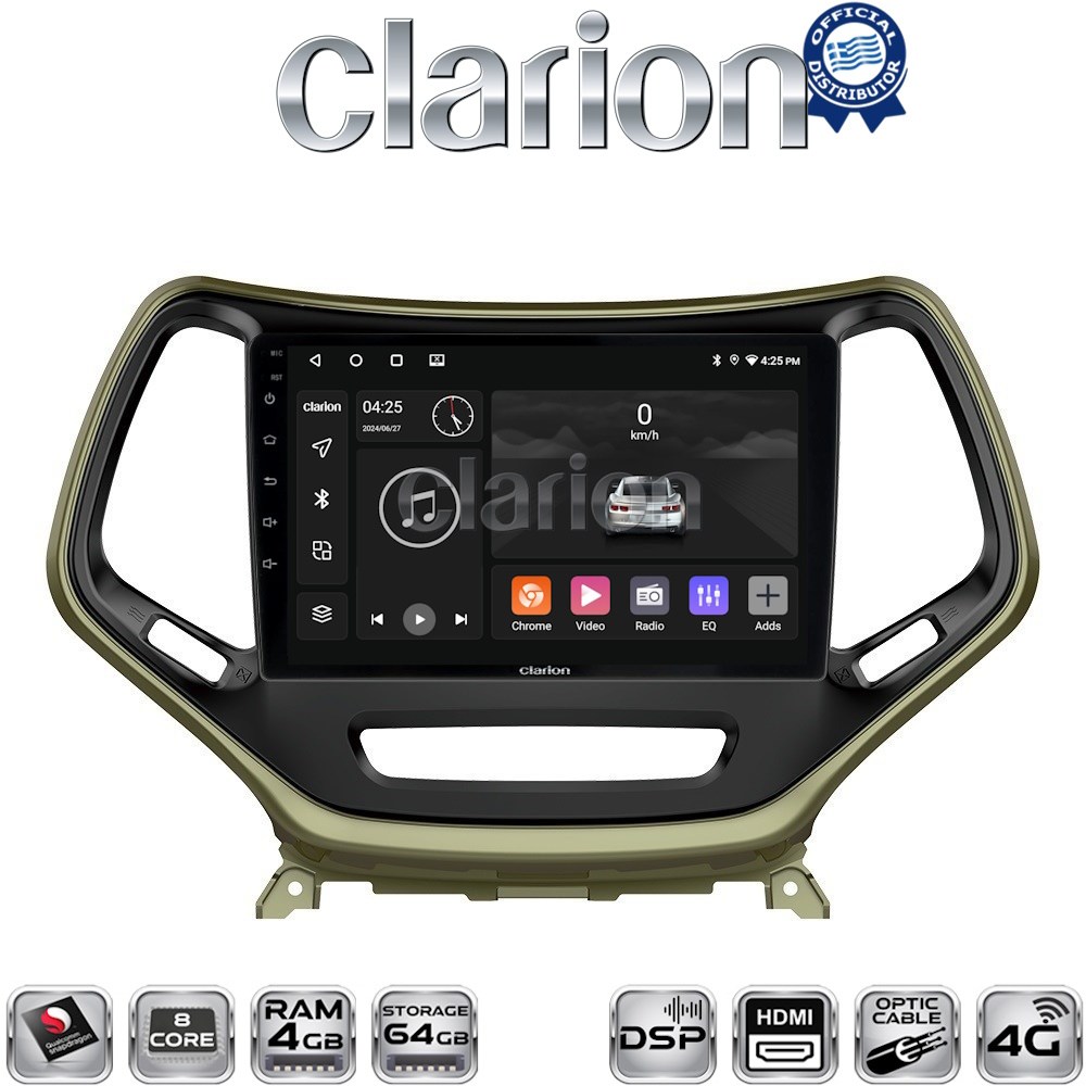 OEM για Jeep Cherokee 2014 > με 8Core 4GB/64GB και 2Κ οθόνη OEM για Jeep Cherokee 2014 > με 8Core 4GB/64GB και 2Κ οθόνη
