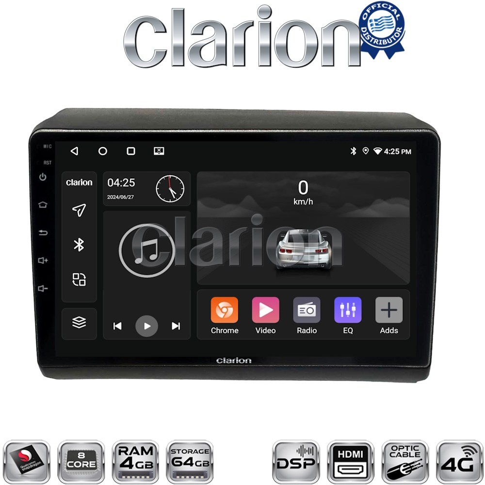 OEM για Fiat Ducato - Citroen Jumper - Peugeot Partner 2012 > με 8Core 4GB/64GB και 2Κ οθόνη OEM για Fiat Ducato - Citroen Jumper - Peugeot Partner 2012 > με 8Core 4GB/64GB και 2Κ οθόνη