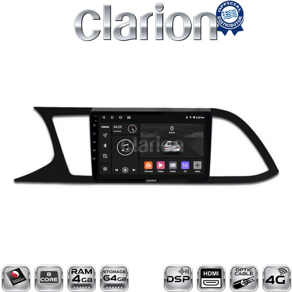 OEM για Seat Leon 2012 > με 8Core 4GB/64GB και 2Κ οθόνη OEM για Seat Leon 2012 > με 8Core 4GB/64GB και 2Κ οθόνη