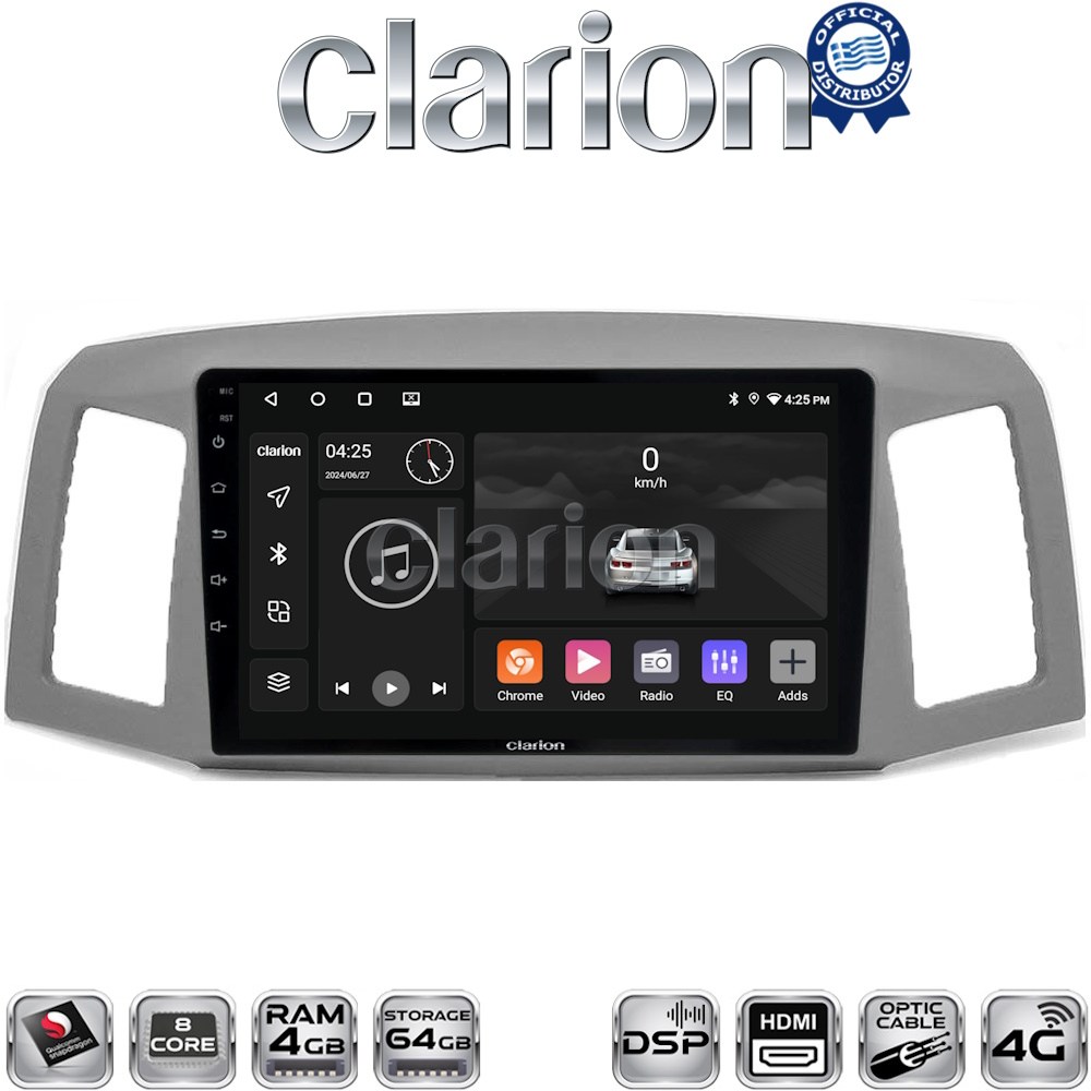 OEM για Jeep Grand Cherokee 2004 > 2011 με 8Core 4GB/64GB και 2Κ οθόνη OEM για Jeep Grand Cherokee 2004 > 2011 με 8Core 4GB/64GB και 2Κ οθόνη