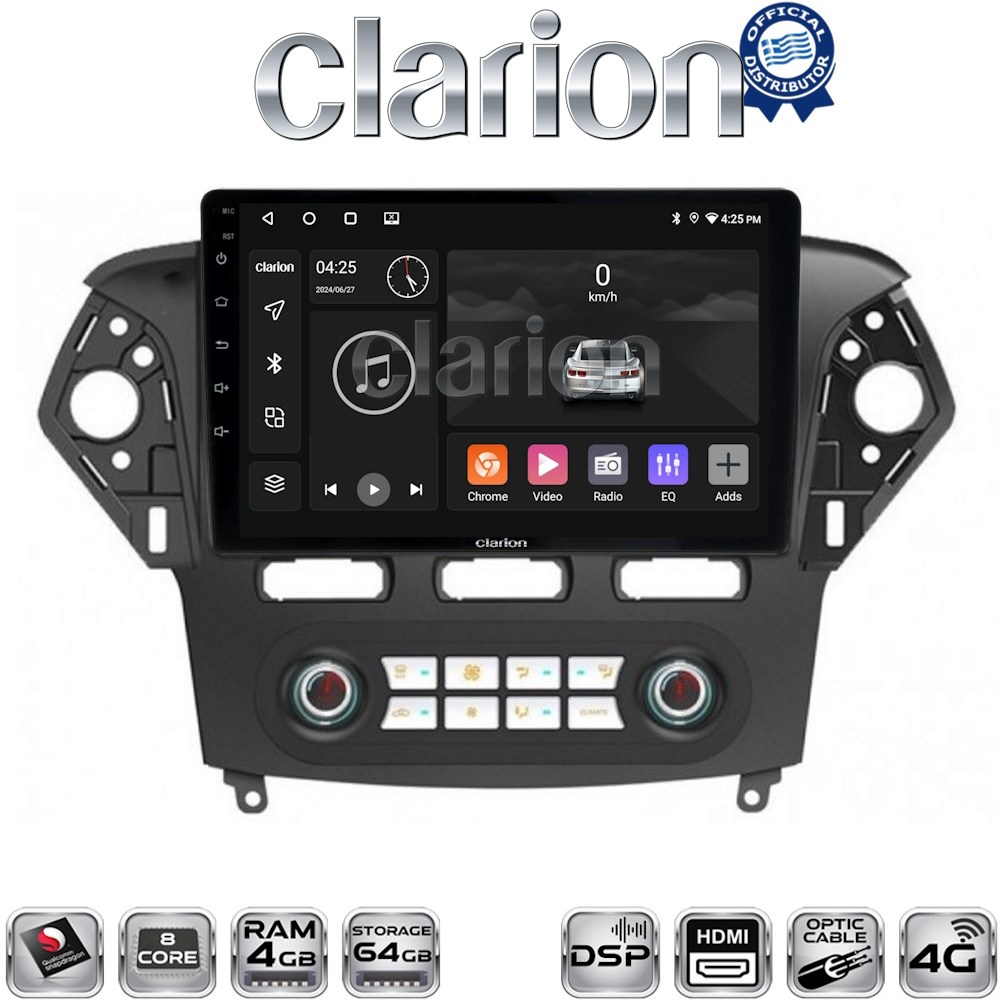 OEM για Ford Mondeo 2010 > 2013 με 8Core 4GB/64GB και 2Κ οθόνη OEM για Ford Mondeo 2010 > 2013 με 8Core 4GB/64GB και 2Κ οθόνη
