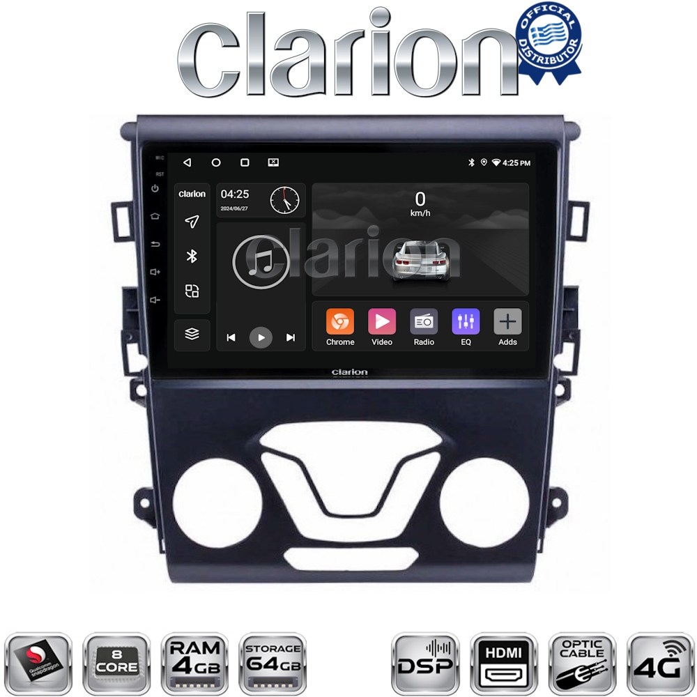 OEM για Ford Mondeo 2014 > με 8Core 4GB/64GB και 2Κ οθόνη OEM για Ford Mondeo 2014 > με 8Core 4GB/64GB και 2Κ οθόνη