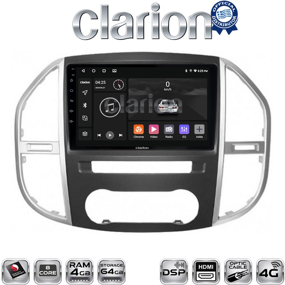 OEM για Mercedes Vito 2015 > με 8Core 4GB/64GB και 2Κ οθόνη
OEM για Mercedes Vito 2015 > με 8Core 4GB/64GB και 2Κ οθόνη
