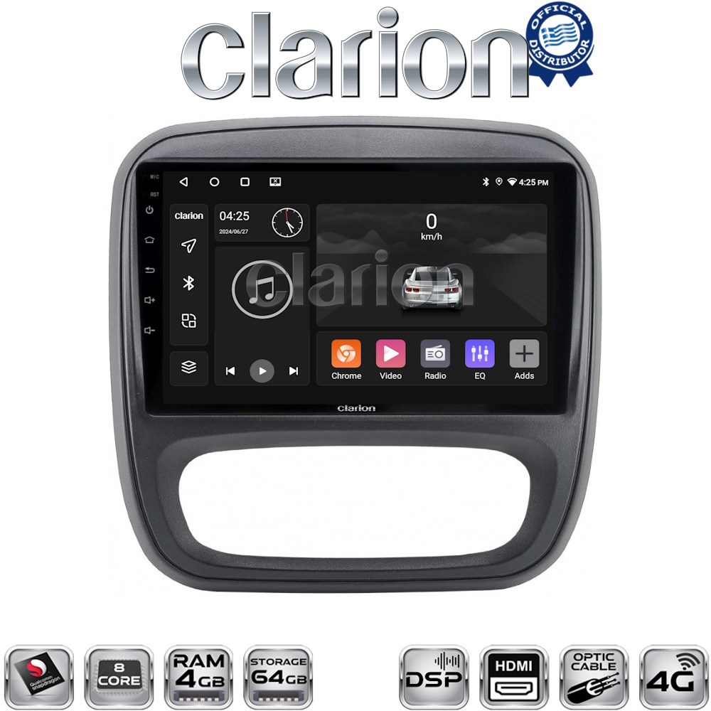 OEM για Opel Vivaro 2014 > 2020
Renault Traffic 2014 > 2020
Nissan NV300 2014 > 2020
Fiat Talento 2014 > 2020
με 8Core 4GB/64GB και 2Κ οθόνη OEM για Opel Vivaro 2014 > 2020
Renault Traffic 2014 > 2020
Nissan NV300 2014 > 2020
Fiat Talento 2014 > 2020
με 8Core 4GB/64GB και 2Κ οθόνη