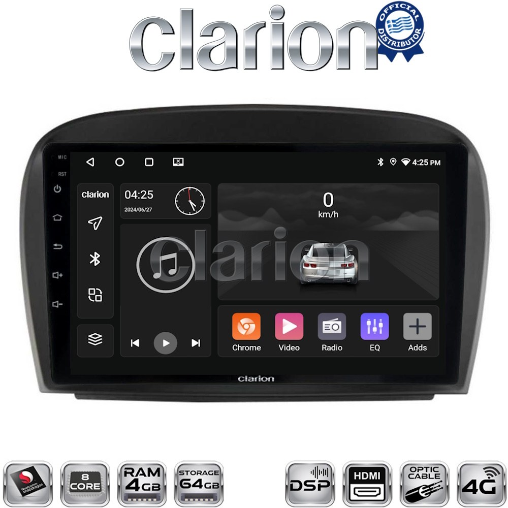 OEM για Mercedes SL 2009 > 2013 με 8Core 4GB/64GB και 2Κ οθόνη OEM για Mercedes SL 2009 > 2013 με 8Core 4GB/64GB και 2Κ οθόνη