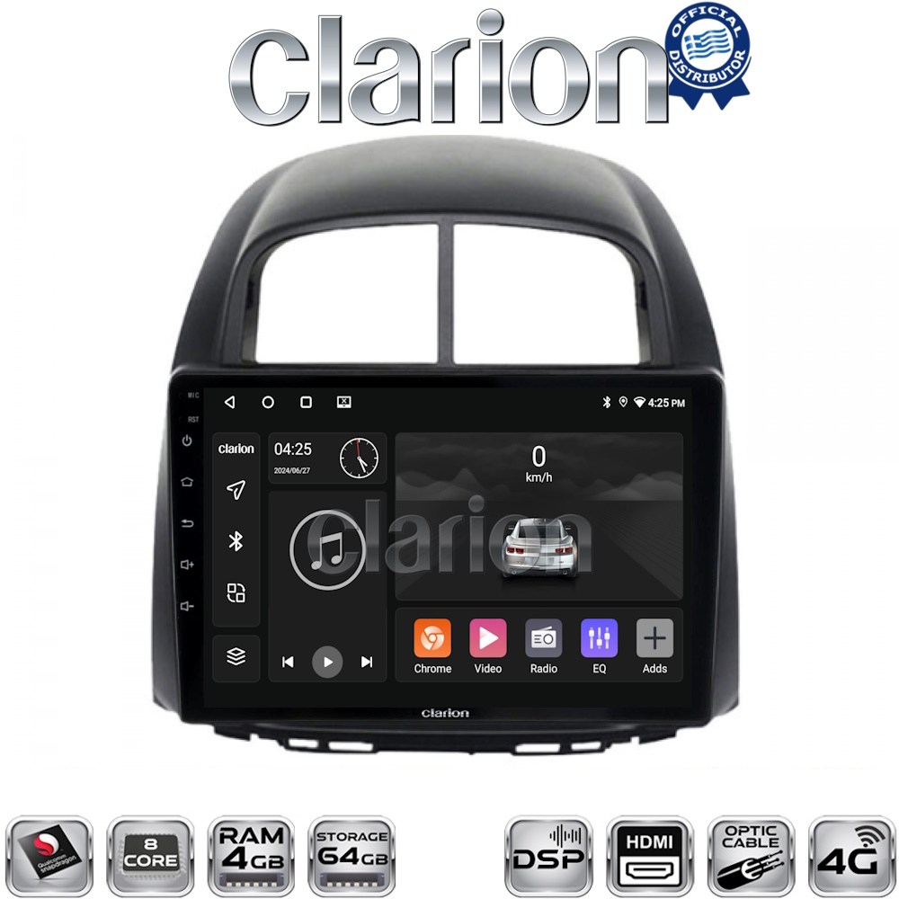 OEM για Daihatsu Sirion 2005 > 2010 με 8Core 4GB/64GB και 2Κ οθόνη OEM για Daihatsu Sirion 2005 > 2010 με 8Core 4GB/64GB και 2Κ οθόνη