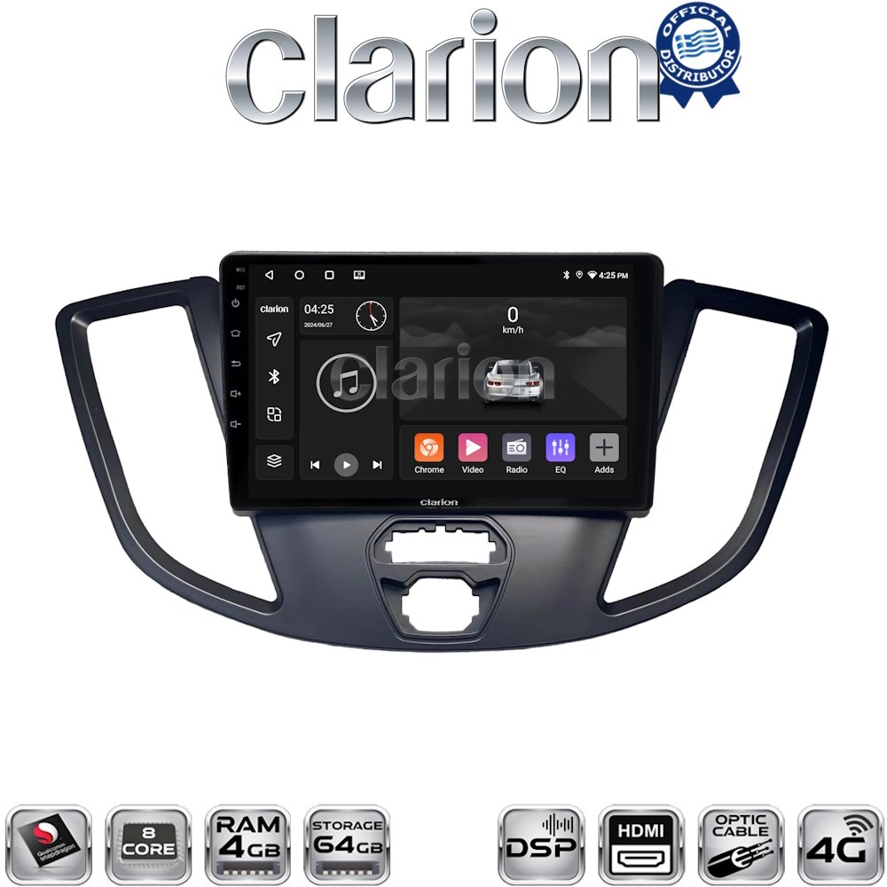 OEM για Ford Transit 2013 > 2018 με 8Core 4GB/64GB και 2Κ οθόνη OEM για Ford Transit 2013 > 2018 με 8Core 4GB/64GB και 2Κ οθόνη