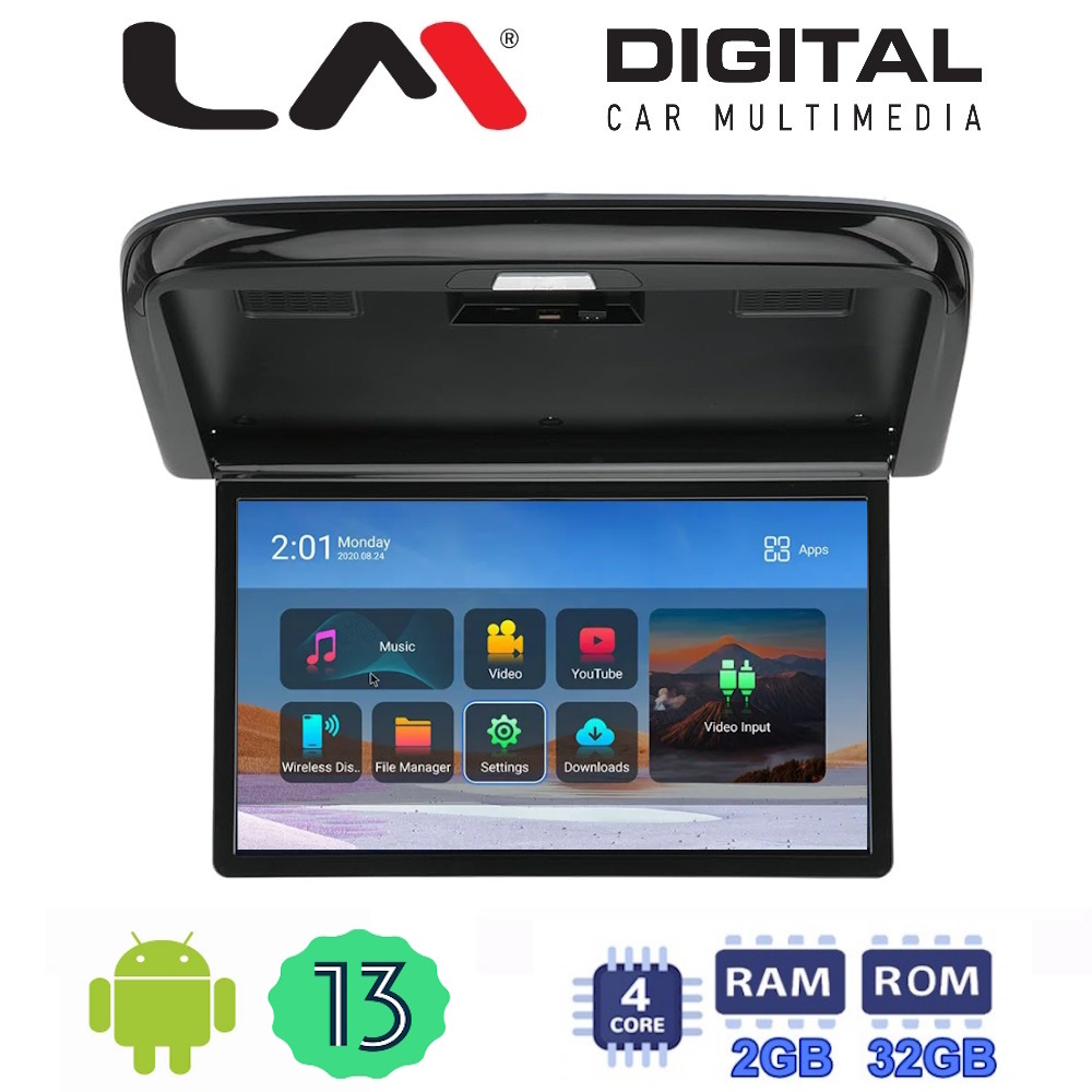Μόνιτορ οροφής 15.6inc - Android 13 - 4core 2+32G
Mήκος 43cm - ύψος 26,2cm
Μόνιτορ οροφής 15.6inc - Android 13 - 4core 2+32G
Mήκος 43cm - ύψος 26,2cm