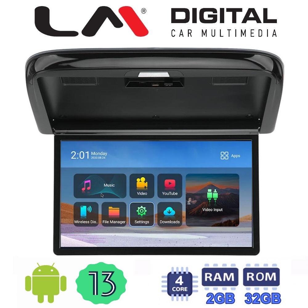 ΜΟΝΙΤΟΡ ΟΡΟΦΗΣ ANDROID 4c 2+32G 17.3inch USB- SD-LCD disp
ΜΟΝΙΤΟΡ ΟΡΟΦΗΣ ANDROID 4c 2+32G 17.3inch USB- SD-LCD disp