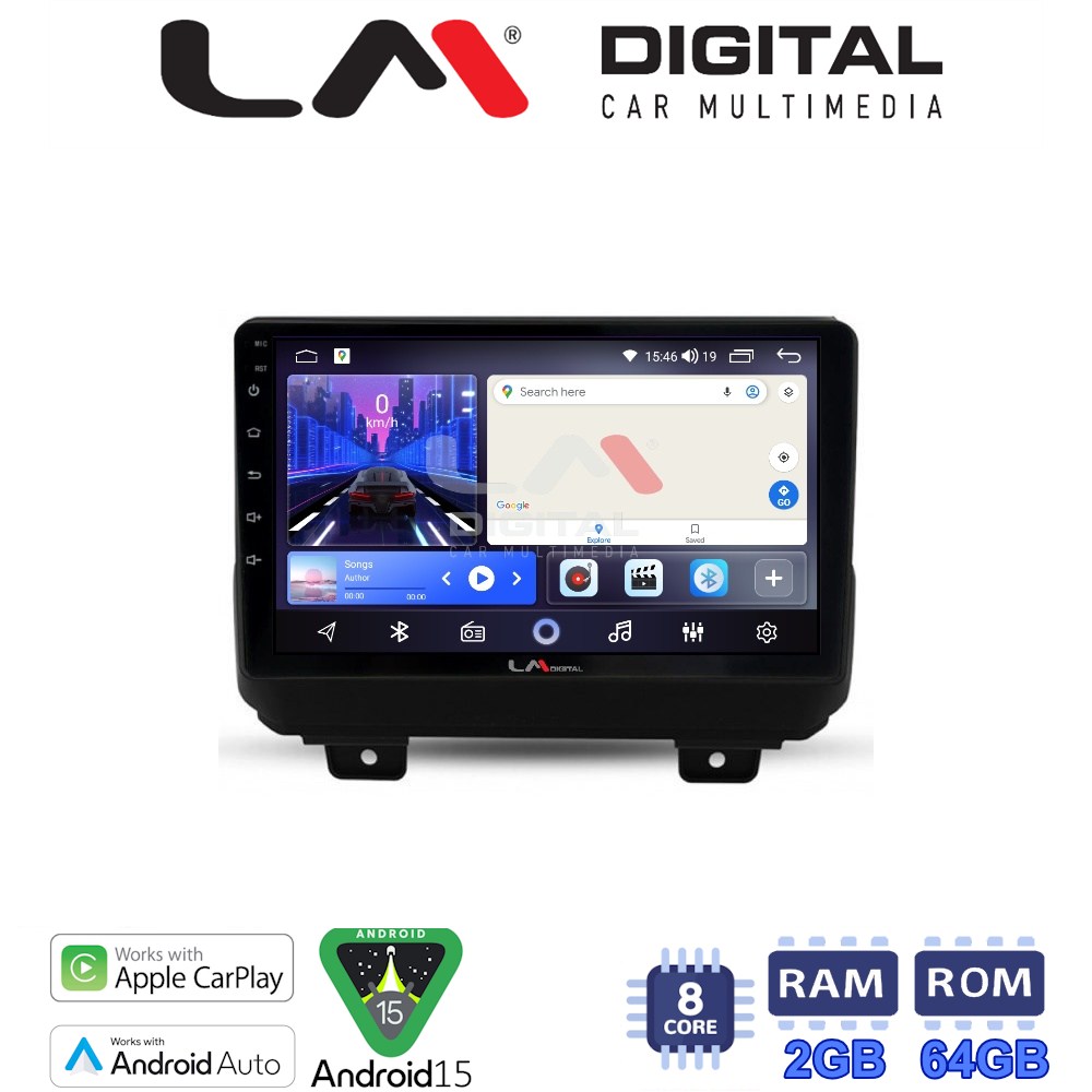 OEM για Jeep Wrangler 2018 > με 8Core 2GB/32GB OEM για Jeep Wrangler 2018 > με 8Core 2GB/32GB