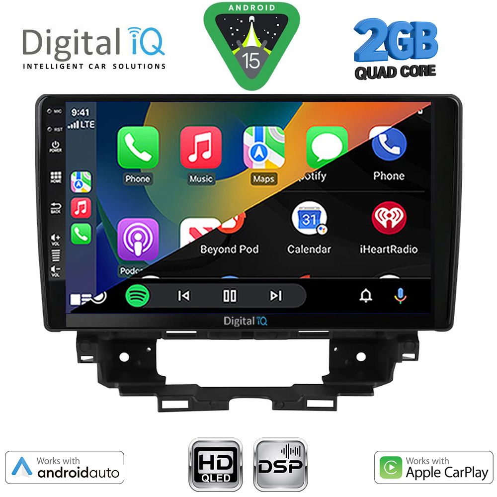 DIGITAL IQ BXC 3557_CPAA (10inc) MULTIMEDIA TABLET for RENAULT KANGOO mod. 2021+ DIGITAL IQ BXC 3557_CPAA (10inc) MULTIMEDIA TABLET for RENAULT KANGOO mod. 2021+
