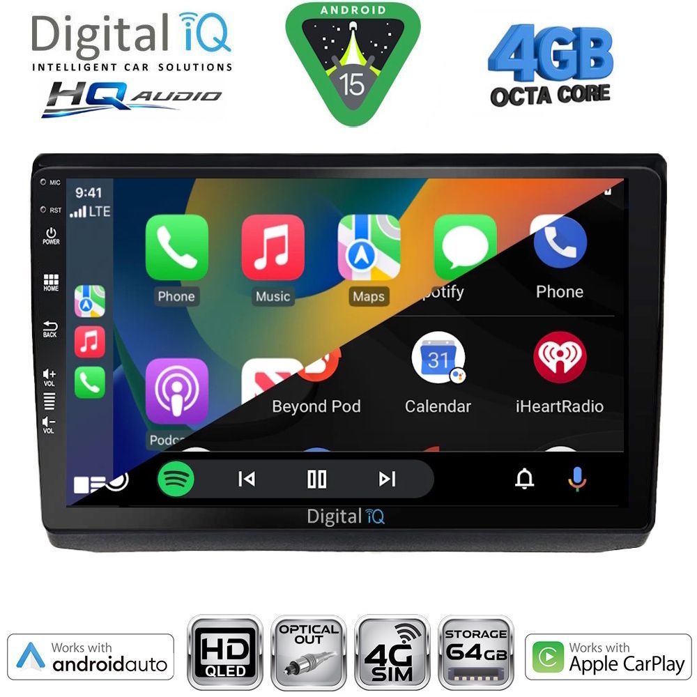 DIGITAL IQ BXK 19558A_CPAA (10inc) MULTIMEDIA TABLET for OPEL VIVARO – RENAULT TRAFIC - NISSAN PRIMASTAR mod. 2004-2015 DIGITAL IQ BXK 19558A_CPAA (10inc) MULTIMEDIA TABLET for OPEL VIVARO – RENAULT TRAFIC - NISSAN PRIMASTAR mod. 2004-2015