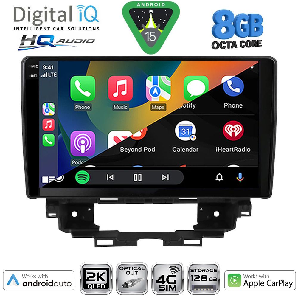 DIGITAL IQ BXK 20557_CPAA (10inc) MULTIMEDIA TABLET for RENAULT KANGOO mod. 2021+ DIGITAL IQ BXK 20557_CPAA (10inc) MULTIMEDIA TABLET for RENAULT KANGOO mod. 2021+
